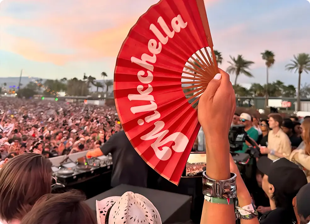 Custom Hand Fans for Cheering and Support